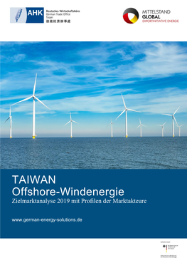 TAIWAN Offshore-Windenergie