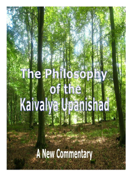 The Philosophy of the Kaivalya Upanishad