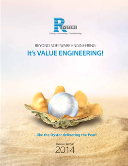 It's VALUE ENGINEERING!