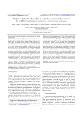 Analysis of Diachronic Relationships in Successful and Unsuccessful Behaviors by World Fencing Champions Using Three Complementary Techniques