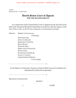 United States Court of Appeals for the SECOND CIRCUIT