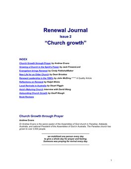 Renewal Journal #2 (93:2), Brisbane, Australia, Pp