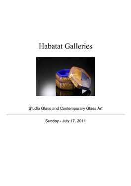 Habatat Galleries