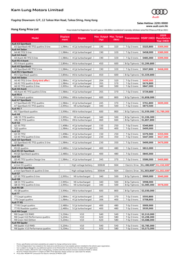 20210122 Full Range Price List