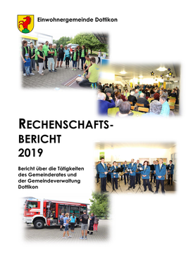 Rechenschafts- Bericht 2019