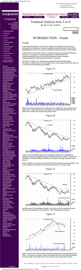 Technical Analysis from a to Z