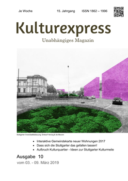 Unabhängiges Magazin Ausgabe 10