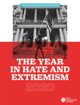 The Year in Hate and Extremism 2020