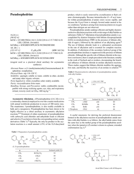 Pseudoephedrine 1