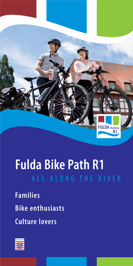 Fulda Bike Path R1 ALL ALONG the RIVER