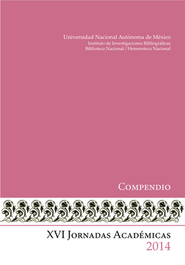 Compendio De Jornadas Académicas 2014