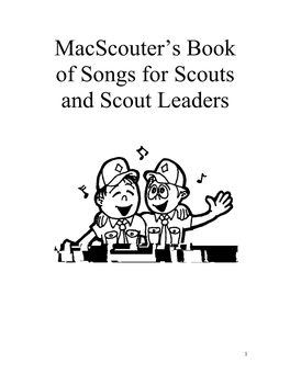 Macscouter's Book of Songs for Scouts and Scout Leaders