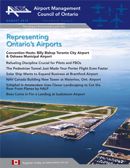 Representing Ontario's Airports