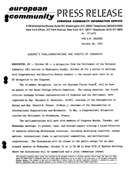 European )Eommunitya Pl?L- L\ E55I,--R-, L\I?E L- L-E/\Sl-L-R'l-, L:T- ! Europeail Commuilrrv Rtfonmatrot Servtce 2100 M Street Northwest, Suite 707, Washington, D.C