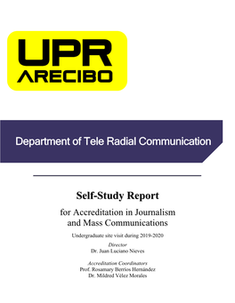 Department of Tele Radial Communication Self-Study Report