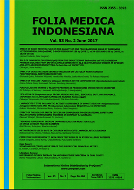 ISOLATION of Streptomyces Sp. from LAPINDO MUD SOIL, SIDOARJO, EAST JAVA PROVINCE, INDONESIA AS a LARVICIDE CANDIDATE AGAINST Aedes Aegypti