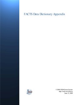FACTS Data Dictionary Appendix