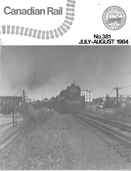Canadian Rail No381 1984
