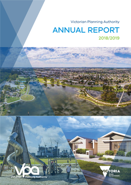 Victorian Planning Authority Annual Report 2018/2019