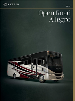 Open Road Allegro® 34 PA with MOCHA CABINETS and CASHMERE INTERIOR LIVING AREA a LEGEND in ITS OWN TIME