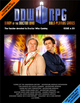 Diary of the Doctor Who Role-Playing Games, Issue