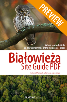 Białowieża Site Guide PDF Łukasz Mazurek & Tomasz Jezierczuk