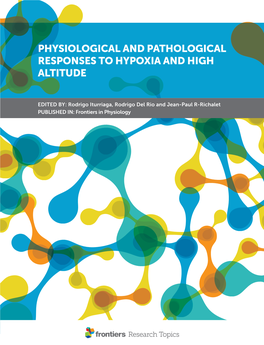 Physiological and Pathological Responses to Hypoxia and High Altitude