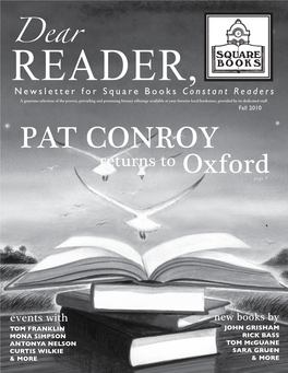 PAT CONROY Returns to Oxfordpage 9