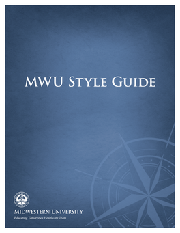 MWU Style Guide