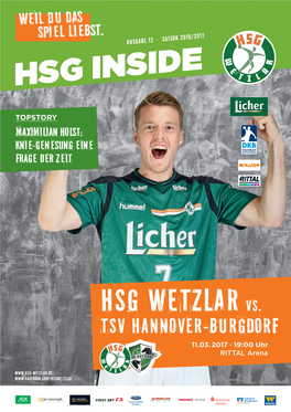 HSG Inside 2016-2017 Ausgabe 12.Indd