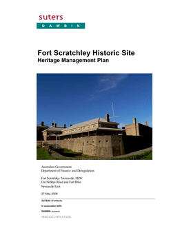 Fort Scratchley Historic Site Heritage Management Plan