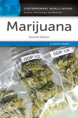 Marijuana: a Reference Handbook, 2Nd Edition