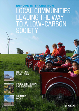 Local Communities Leading the Way to a Low-Carbon Society