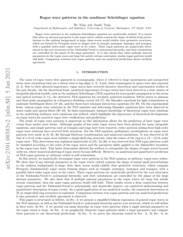 Arxiv:2101.00383V2 [Nlin.SI] 5 Jan 2021