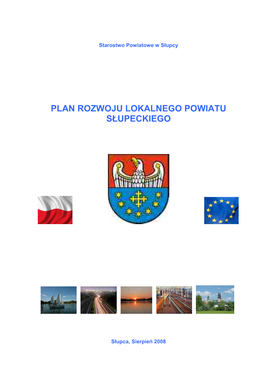 Plan Rozwoju Lokalnego Powiatu Słupeckiego