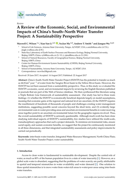 A Review of the Economic, Social, and Environmental Impacts of China's