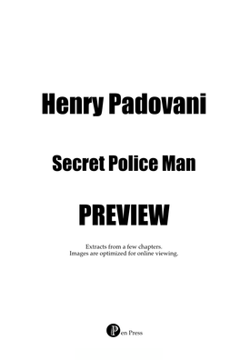 Henry Padovani PREVIEW