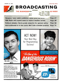 B ROADCASTI N G E Diids'ii,3R the Businessur9gm Smoy Oot.Ra G11 ID RADIO Pug Isom W Natty Ct£ Y £OZ# Add 1-Saa0t1111 5/T I Aktai -S a IL10 -20G