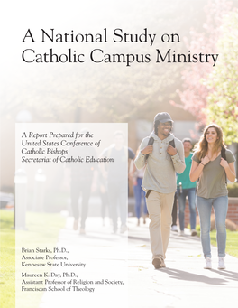 A National Study on Catholic Campus Ministry