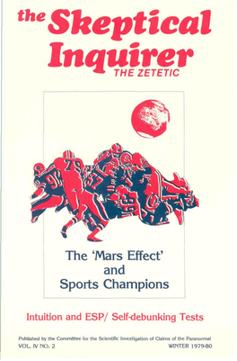 Mars Effect1 and Sports Champions