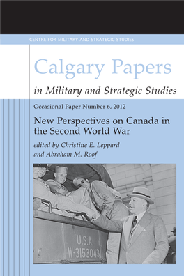 Junior Canadian Army Officers, Leadership and the Second World War