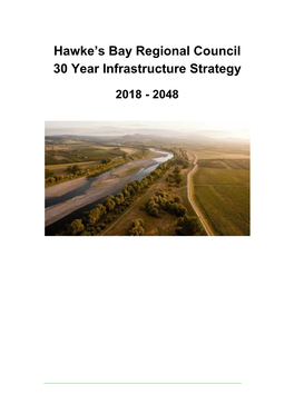 2018-2048 HBRC Infrastructure Strategy October 2017 V2