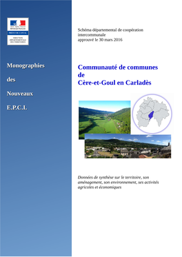 Communauté De Communes De Cère-Et-Goul En Carladès