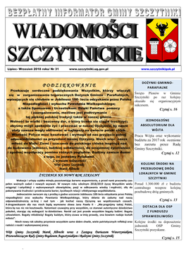 Wielkopolscy Rolnicy Roku 2013 Ze Szczytnik