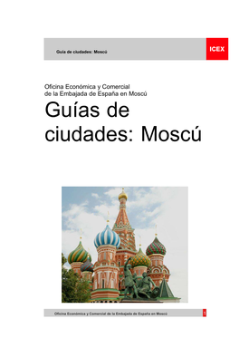 Guías De Ciudades: Moscú
