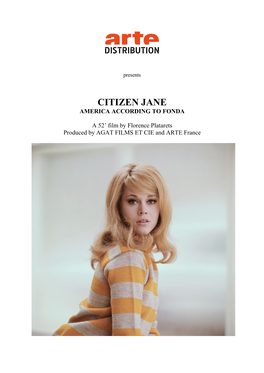 Citizen Jane America According to Fonda