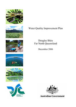 Water Quality Improvement Plan Douglas Shire Far North Queensland