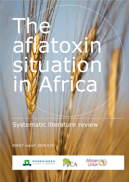 The Aflatoxin Situation in Africa