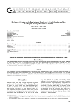 Jahrbuch Der Geologischen Bundesanstalt Jb