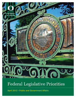 Federal Legislative Priorities